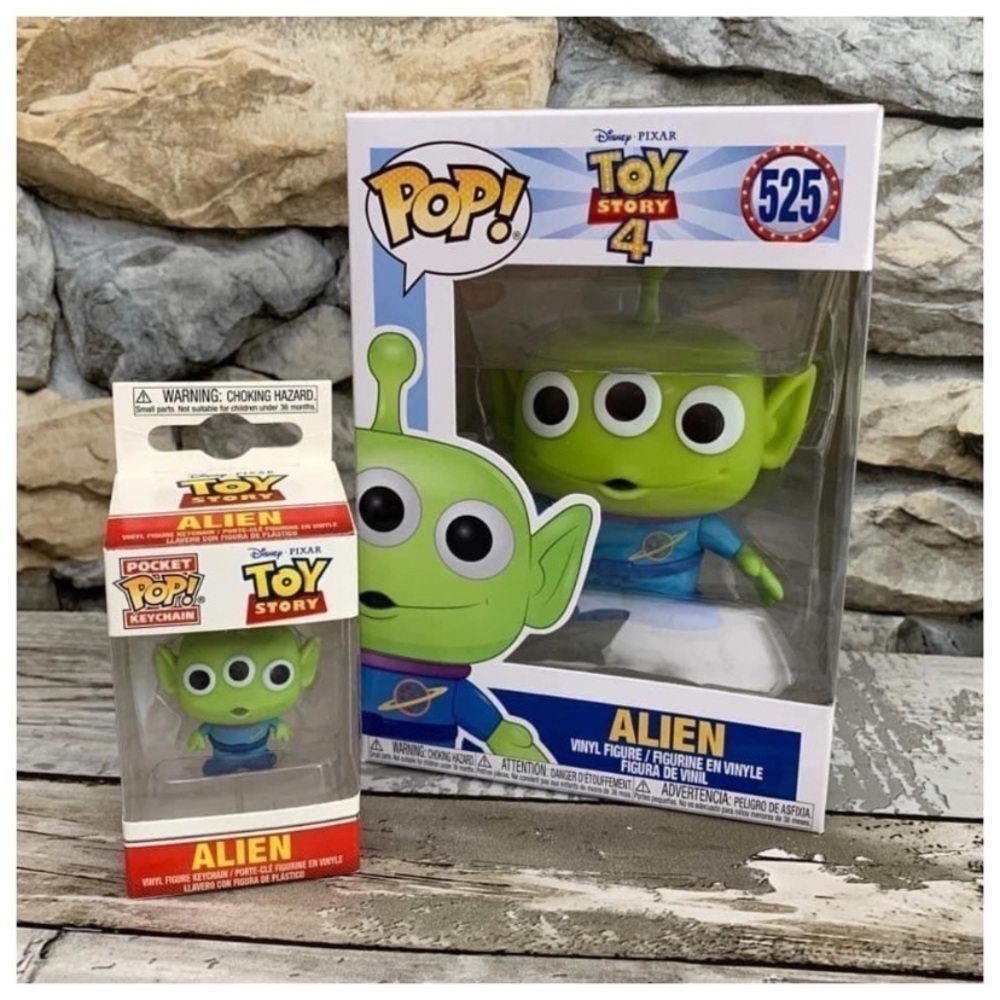 Bundle Toy Story Alien Funko Pop Pocket Keychain Tsum Nano Pint Size Stress Ball - Picture 2 of 12